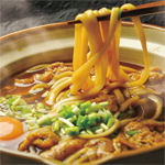 <たつみ麺店>手延べうどん・手延べきしめん