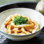 <糀屋>あおさ風味のたれ付き伊勢うどんセット