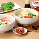 <焼肉・冷麺ヤマト>盛岡冷麺&ビビン麺セット