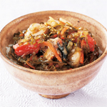 <誉食品>ぶっかけ海鮮丼わさび風味セット