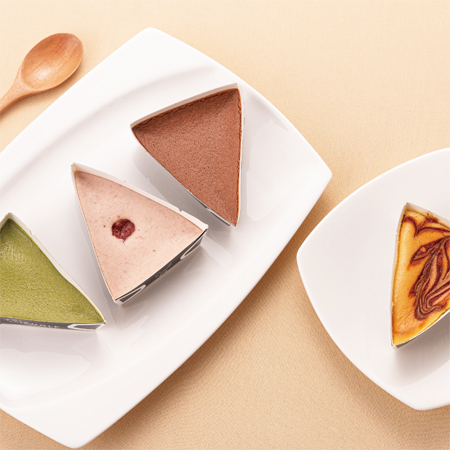＜seed＞トライアングルチーズケーキ12個の画像